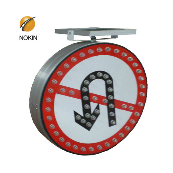 China High Luminance Aluminum Solar Traffic Sign for Direction - 